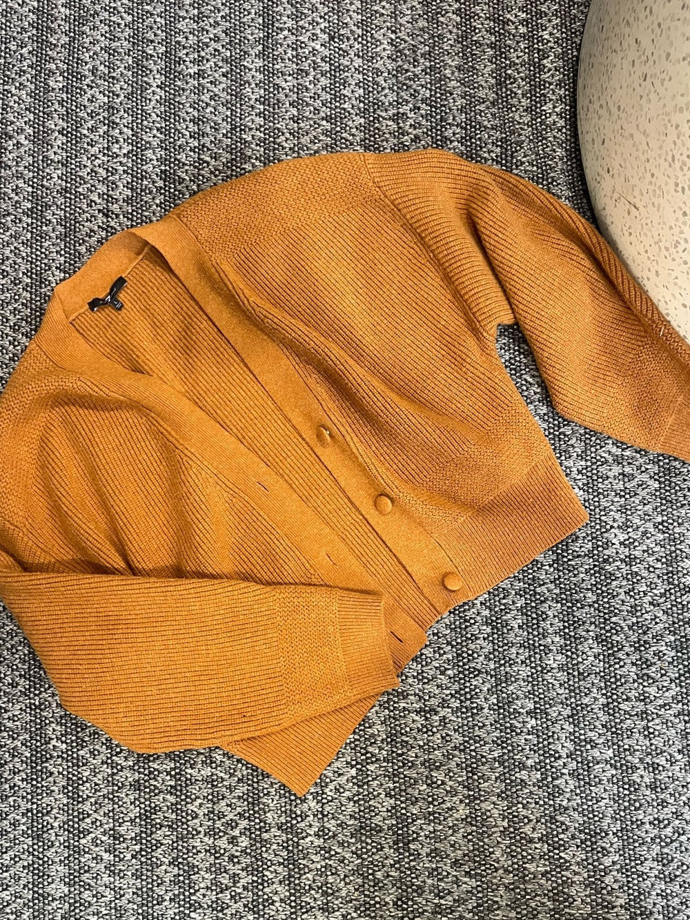 7 For All Mankind Mustard
Button up Cardigan Sweater
